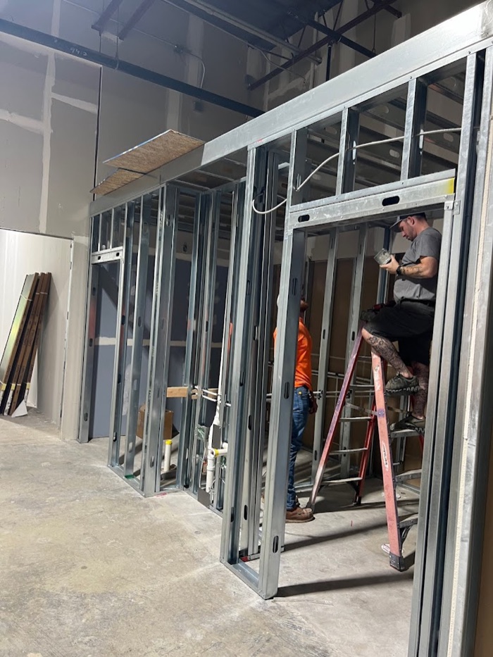 Commercial construction framing