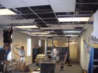 Office renovation in progress